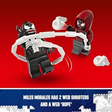 LEGO Marvel Venom Mech Armor with Minifigures - Fun for Kids