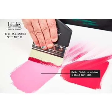 Liquitex Professional Acrylic Gouache 2-oz Fluorescent Violet