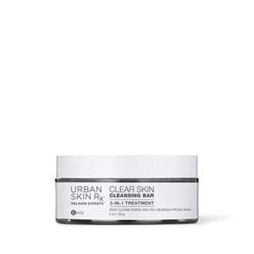 Urban Skin Rx Clear Skin Cleansing Bar | 3-in-1 Daily Cleanser, Exfoliator and Mask for Blemishes - ...