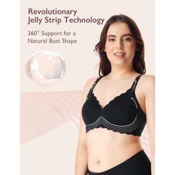Momcozy Seamless Nursing Bra for Comfort and Style