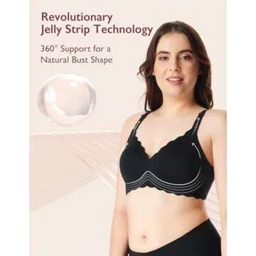 Momcozy Seamless Nursing Bra for Comfort and Style