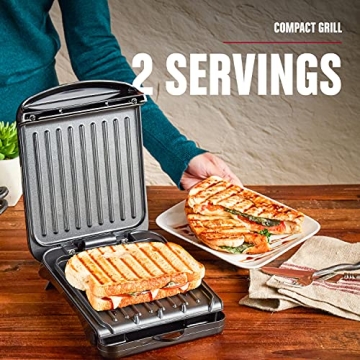 George Foreman 2-Serving Classic Electric Grill