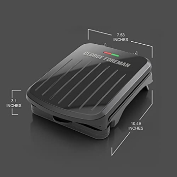 George Foreman 2-Serving Classic Electric Grill