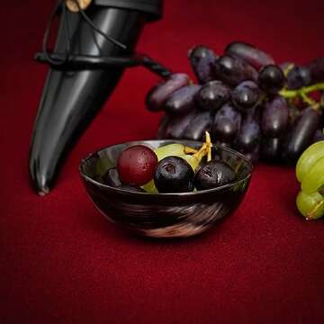 Mythrojan Hand Crafted Small Serving Natural Ox Horn Bowl For Viking events, Medieval Weddings, Cosplays – Antique, Genuine Horn, Polished Finish (Set of 2)