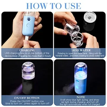 Honoson Nano Facial Mister Portable Hydrating Skin Care