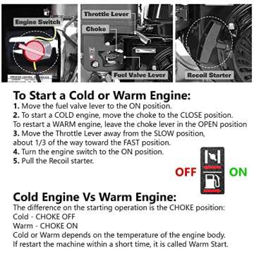 Stark USA Plate Compactor 6.5HP 4000lbs Force Power Tool