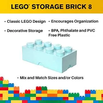 Room Copenhagen LEGO Brick Box - Fun Storage Solution