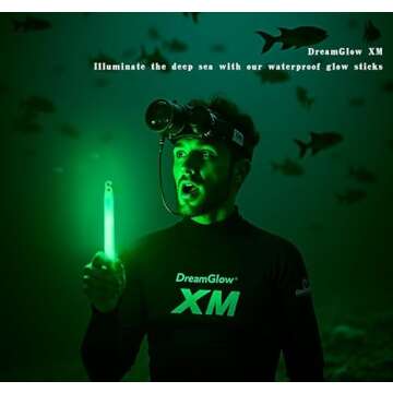 12 Industrial Grade Glow Sticks/ 6 inches Ultra Bright Light Sticks Emergency Light Sticks for Camping Accessories, Hurricane Supplies,Earthquake, Survival Kit and More - Lasts Over 12 Hours (Green)