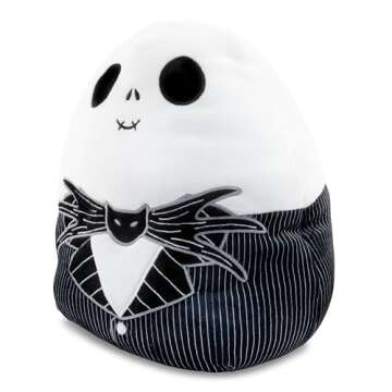 Jack Skellington Squishmallow 12-Inch Plush - Disney Toy