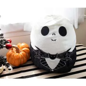 Jack Skellington Squishmallow 12-Inch Plush - Disney Toy
