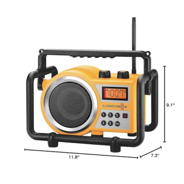 Sangean LB-100 Ultra Rugged AM FM Radio - Compact and Durable