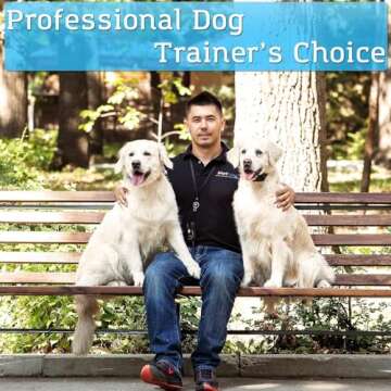 PetSpy P620 Dog Training Shock Collar for Dogs with Vibration, Electric Shock, Beep; Rechargeable and Waterproof Remote Trainer E-Collar - 10-140 lbs