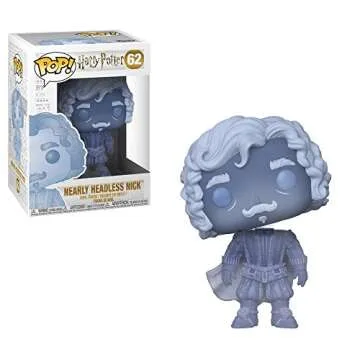 Funcool Funko POP! Harry Potter - Nearly Headless Nick (Blue Translucent) Collectible