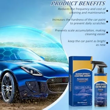 Quick Effect Car Coating Spray - Effortless Shine and Protection