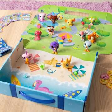 Littlest Pet Shop Adventure Set with 12 Bobblin’ Pets