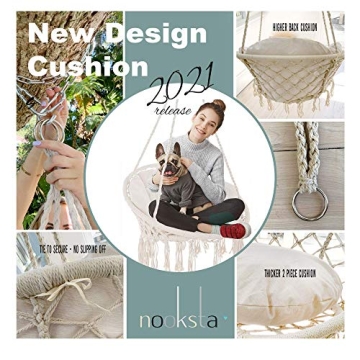 NOOKSTA Hammock Chair - Ultimate Comfort Hanging Chairs