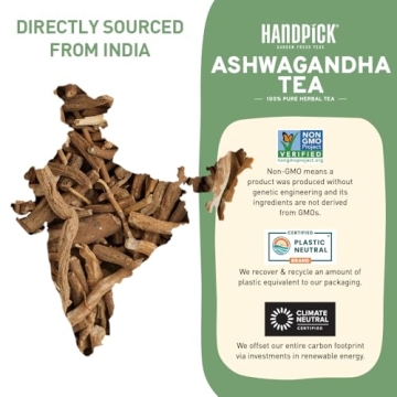 Ashwagandha Tea Bags - 100% Pure & Eco-Friendly