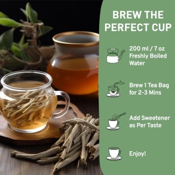 Ashwagandha Tea Bags - 100% Pure & Eco-Friendly
