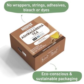 Ashwagandha Tea Bags - 100% Pure & Eco-Friendly