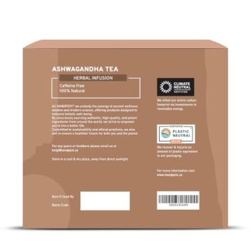 Ashwagandha Tea Bags - 100% Pure & Eco-Friendly