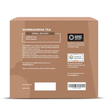 Ashwagandha Tea Bags - 100% Pure & Eco-Friendly