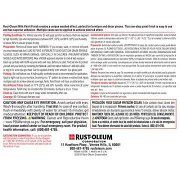 Rust-Oleum Milk Paint Finish in Navy - Eco-Friendly & Durable