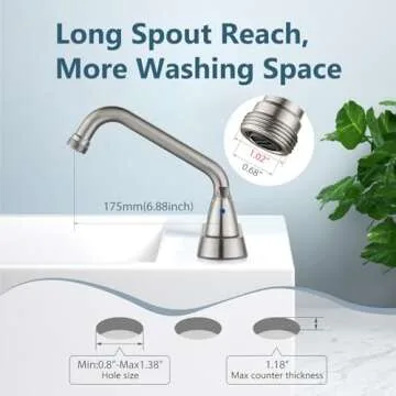 Aolemi Utility Laundry Sink Faucet for Home Efficiency