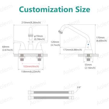 Aolemi Utility Laundry Sink Faucet for Home Efficiency