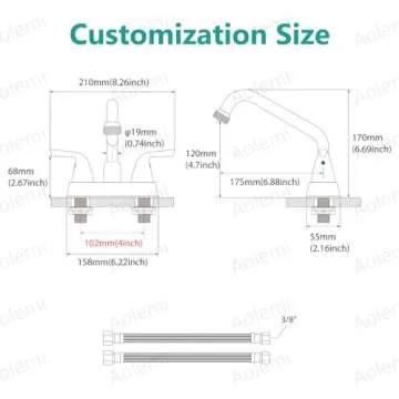Aolemi Utility Laundry Sink Faucet for Home Efficiency