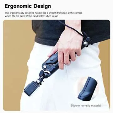 TELESIN Flexible Selfie Stick Pole Tripod Phone Holder, 360 Ball Joint Pivot Arm Stabilizer Monopod Handle Grip for GoPro Max 12 11 10 9 8 7 Insta360 X3 Ace Pro DJI Action 4 Osmo Pocket 3 Accessories