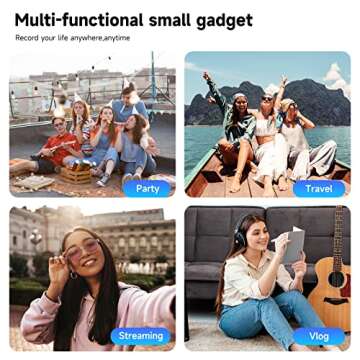 TELESIN Flexible Selfie Stick Pole Tripod Phone Holder, 360 Ball Joint Pivot Arm Stabilizer Monopod Handle Grip for GoPro Max 12 11 10 9 8 7 Insta360 X3 Ace Pro DJI Action 4 Osmo Pocket 3 Accessories