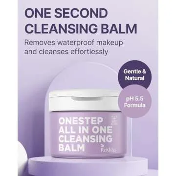 ROKKISS One-Step All-in-One Cleansing Balm for Effortless Makeup Removal and Gentle Care