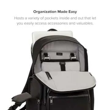 TUMI - Voyageur Celina Backpack - Travel Backpack for Women - For Business, Commute - Holds Up to 16" Laptop - Black & Gunmetal Hardware