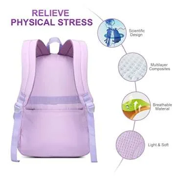 Stylish Waterproof Kids Backpack for School & Travel