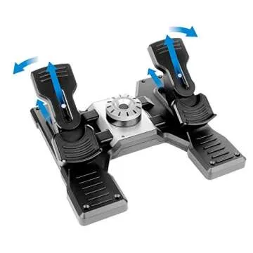 Logitech G Pro Flight Rudder Pedals for Ultimate Flight Experience