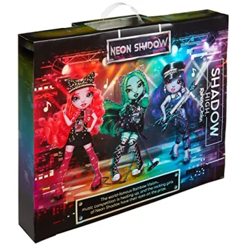 Rainbow High Neon Shadow - Harley Doll with Outfits and Accessories