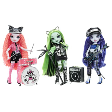 Rainbow High Neon Shadow - Harley Doll with Outfits and Accessories