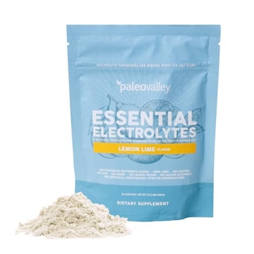 Paleovalley Essential Electrolytes Powder for Hydration and Energy