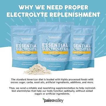 Paleovalley Essential Electrolytes Powder for Hydration and Energy