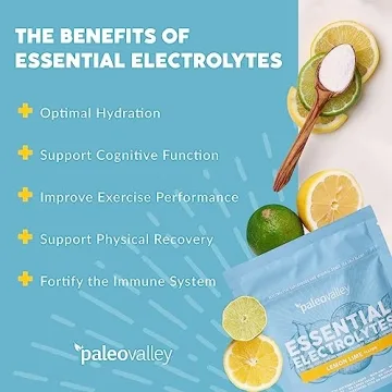 Paleovalley Essential Electrolytes Powder for Hydration and Energy