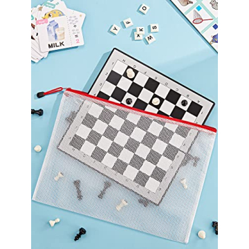 Organize with JARLINK 27 Pack Mesh Zipper Pouches