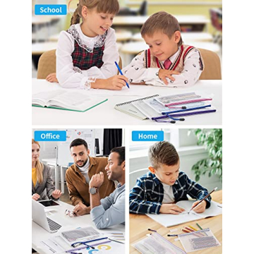 Organize with JARLINK 27 Pack Mesh Zipper Pouches