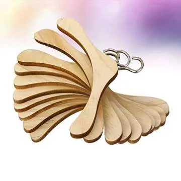 Doll Wooden Clothes Hanger Set for BJD Dolls - 20pcs