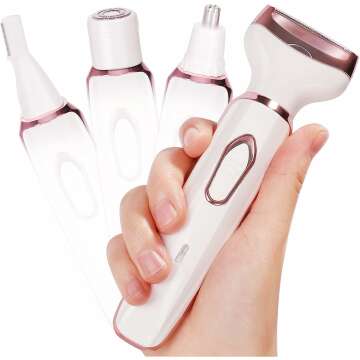 4-in-1 MHSY Electric Razor for Women - Painless Shaving