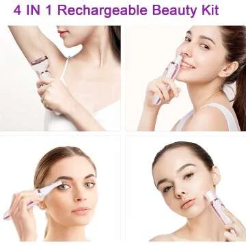 4-in-1 MHSY Electric Razor for Women - Painless Shaving