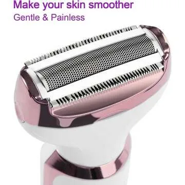 4-in-1 MHSY Electric Razor for Women - Painless Shaving