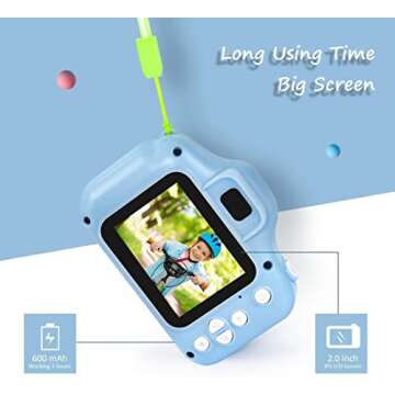hyleton Kids Camera for Creative 3-8 Year Olds