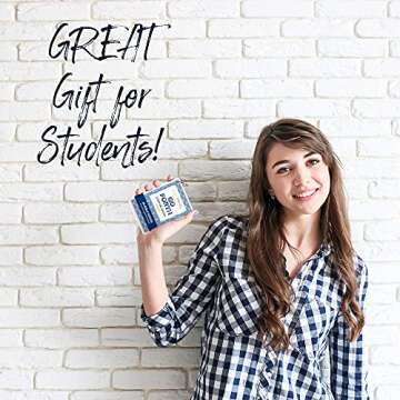 Go Forth Daily Devotional for Students, Bible Verse Cards and Scripture Cards, Christian Easter Basket Stuffer, Back-to-School and Graduation Gift for Teens