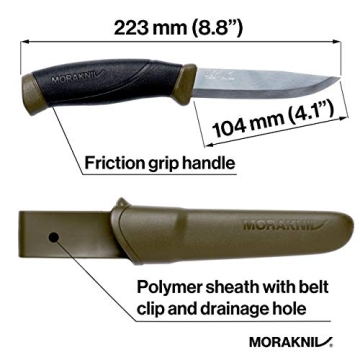 Morakniv Companion Fixed Blade Outdoor Knife