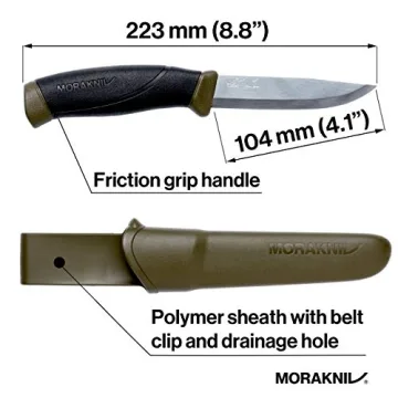 Morakniv Companion Fixed Blade Outdoor Knife